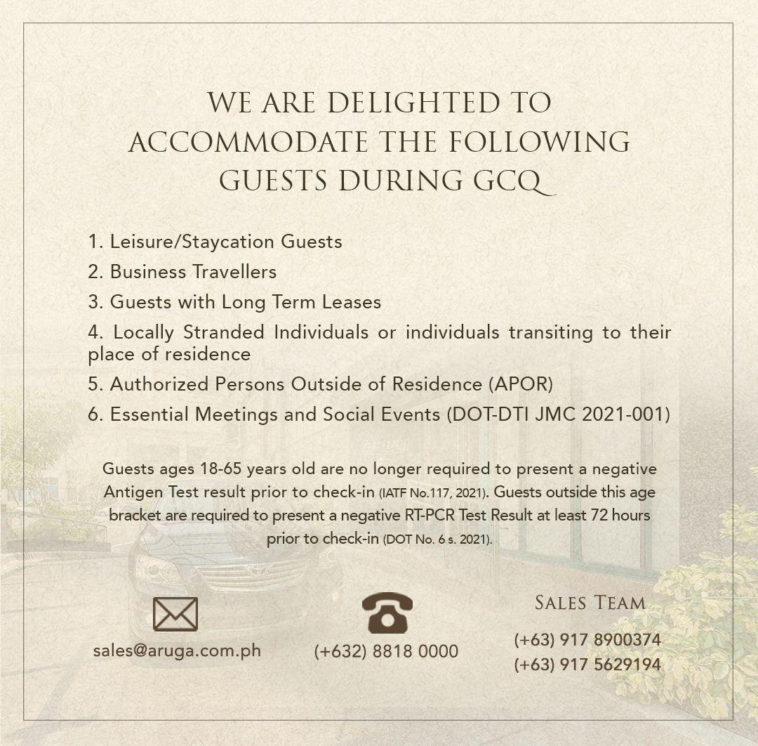 Aruga Apartments By Rockwell Makati San Pedro Makati Eksteriør billede
